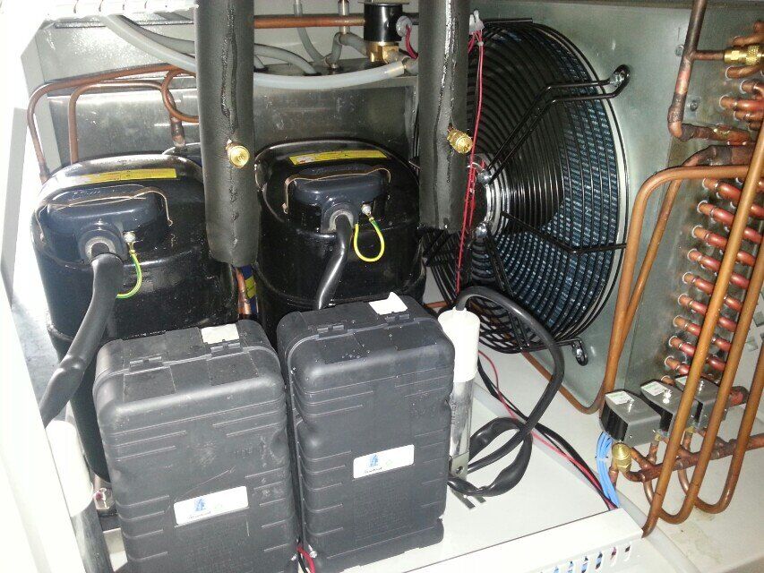 恒溫恒濕試驗箱部分內(nèi)部示意圖