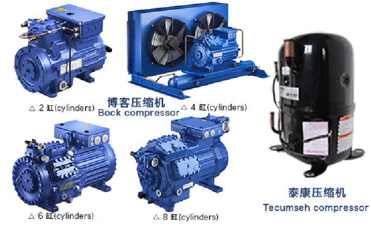 試驗(yàn)箱壓縮機(jī)示意圖