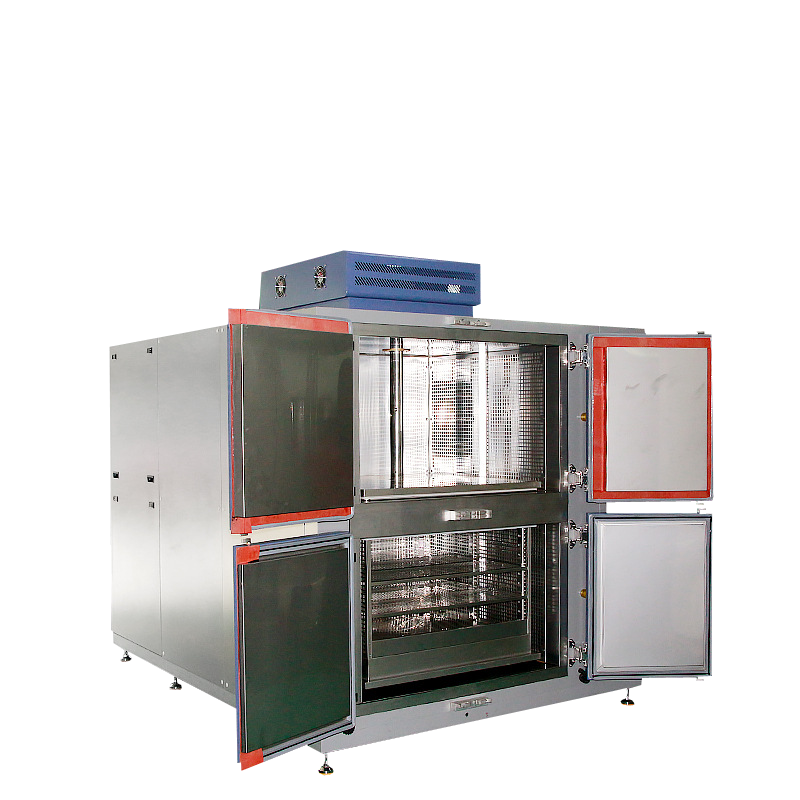 大型雙開(kāi)門(mén)冷熱沖擊試驗(yàn)箱示意圖
