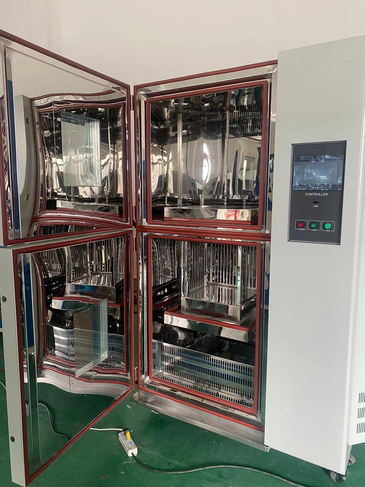 兩廂冷熱沖擊試驗(yàn)箱示意圖